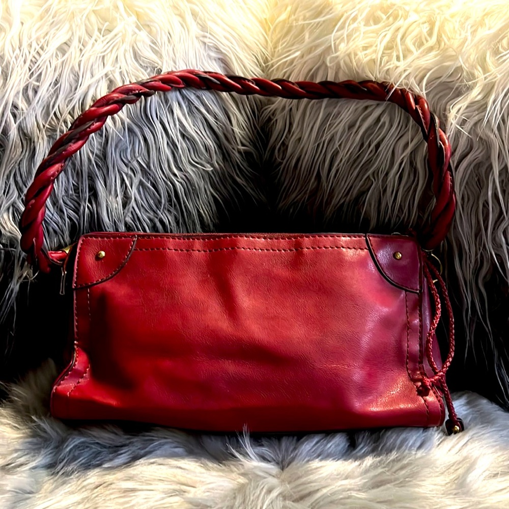 CLOSET CLEAR OUT Relic Faux Leather Braided Strap Shoulder Purse